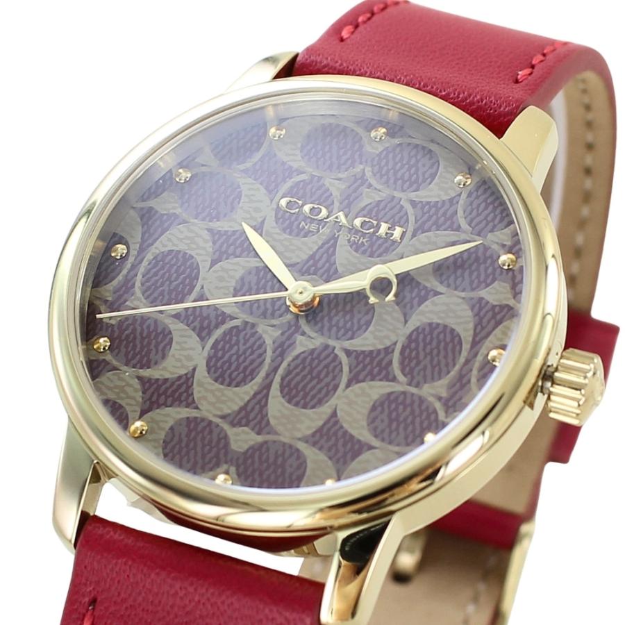 COACH（コーチ） 腕時計 正規品 5年保証 純正ショッパー付き レッド