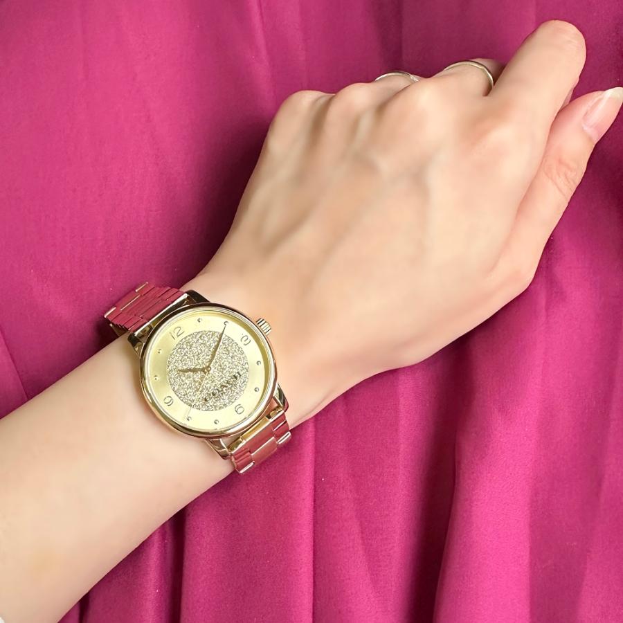 コーチ 腕時計 レディース レキシー ベージュ ラメ ロゴ かわいい ブランド コーチ 腕時計 レディース レキシー ベージュ ラメ ロゴ かわいい ブランド