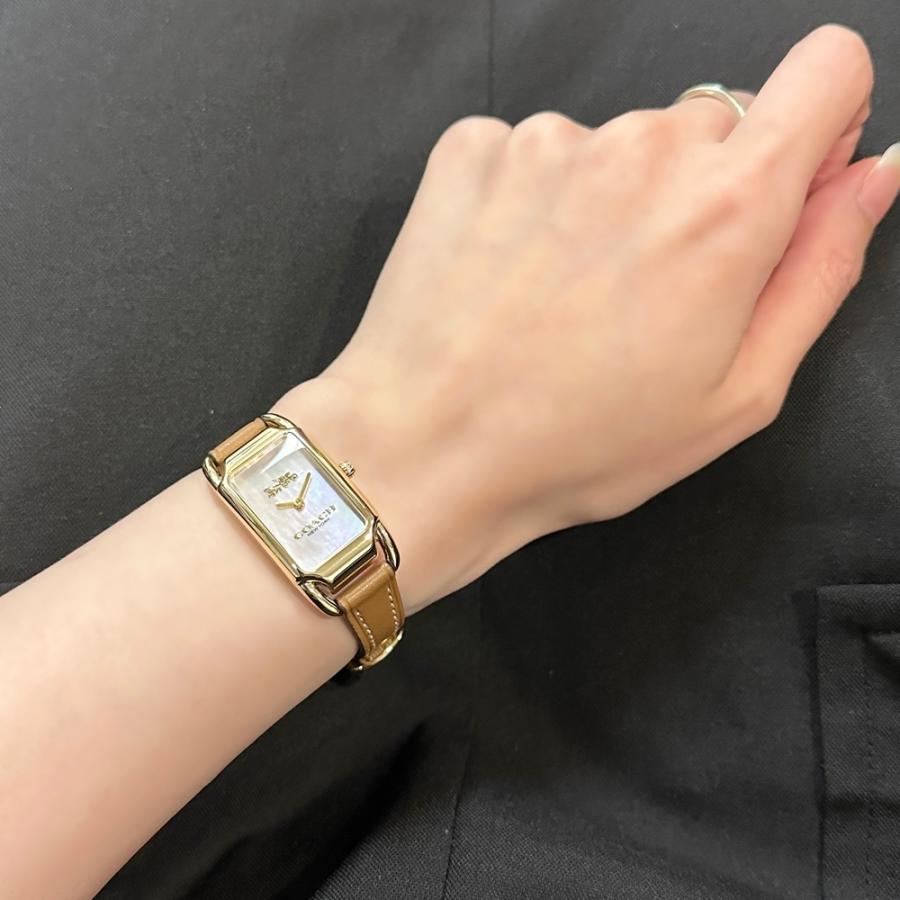 コーチ 腕時計 手表 レディース おしゃれ かわいい シンプル 長方形  