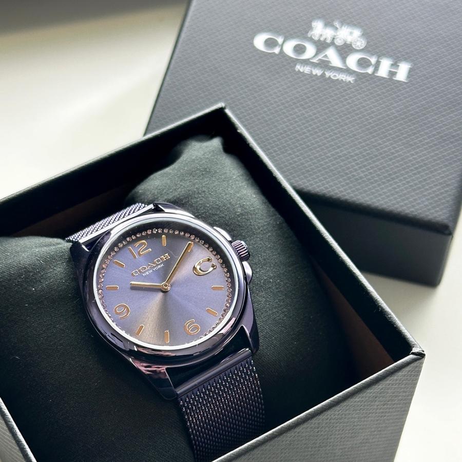 コーチ 腕時計 レディース 可愛い腕時計 文字盤 大きい グレイソン メッシュ ブレスレット 誕生日プレゼント｜nopple｜04
