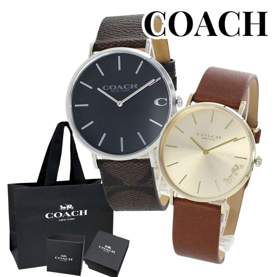COACH（コーチ） ショッパー付き ペアボックス付 ペアウォッチ 