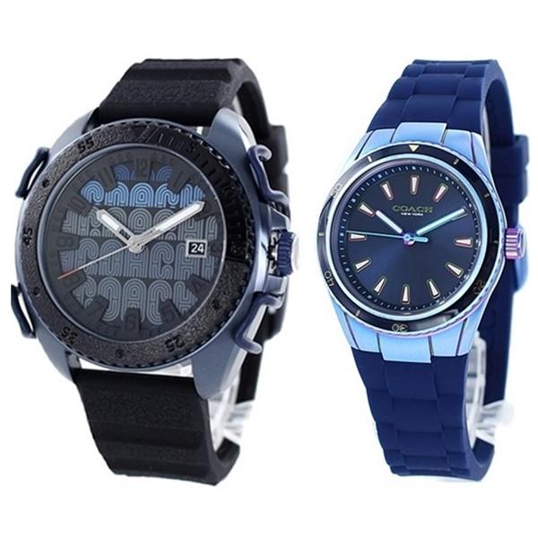 期間限定送料無料 大人 カジュアル ペアギフト プレゼント ペアウォッチ 腕時計 おしゃれ ブランド コーチ ブラック ネイビー ラバー 腕時計ノップル 通販 Yahoo ショッピング 新色追加 Skylanceronline Com