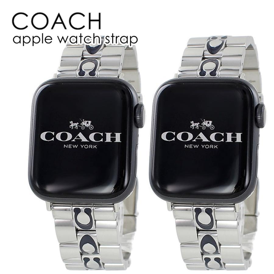 コーチ アップルウォッチ バンド ペア カップル おそろい ベルト 全シリーズ対応 38 40 41ミリ 誕生日プレゼント