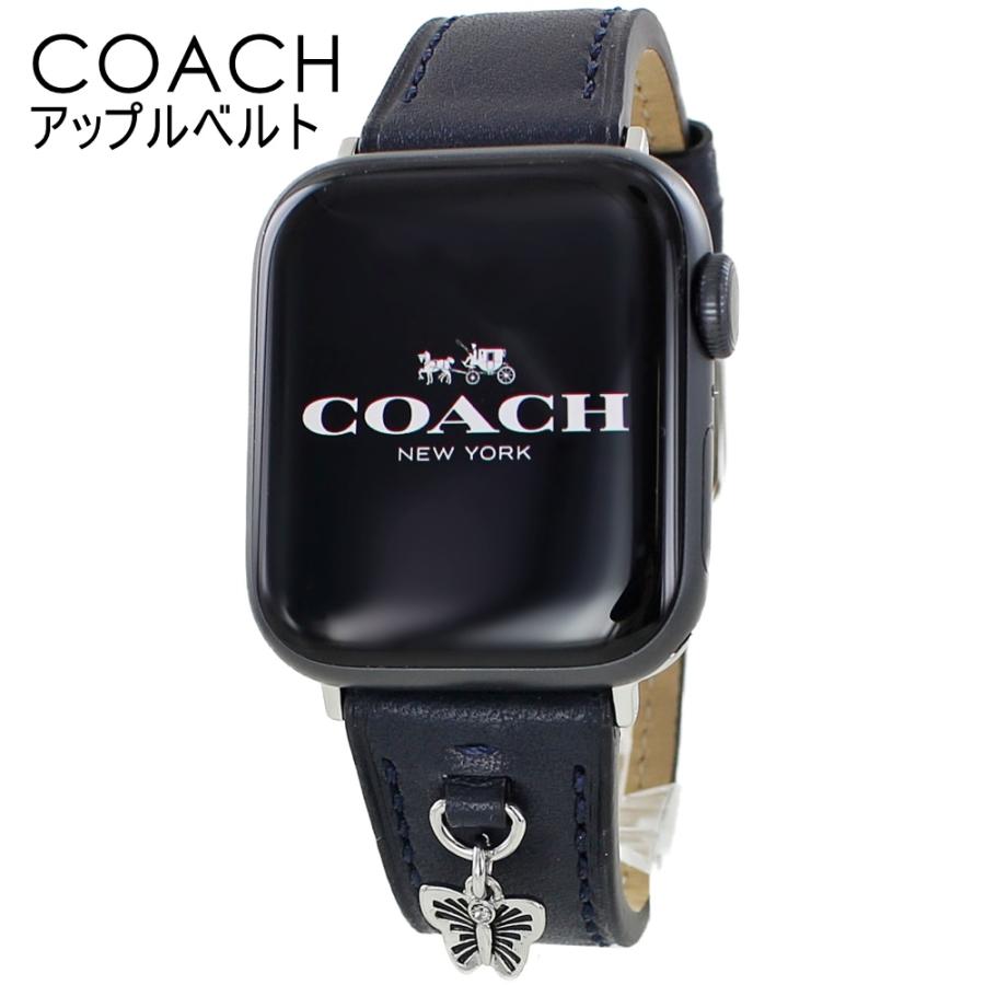 COACH（コーチ） アップルウォッチ ベルト バンド レディース 革 交換