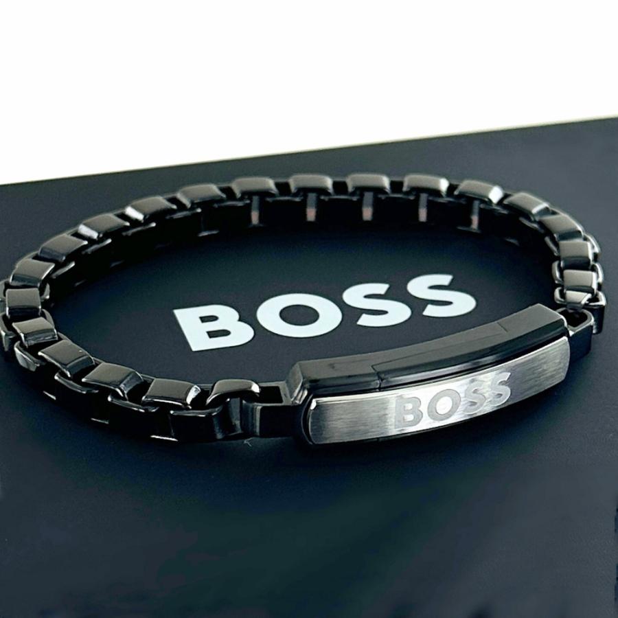 美品 ヴィンテージ HUGO BOSS メトロポリス メンズ 純正ブレス BOSS（HUGO BOSS） ヒューゴ ボス ブレスレット メンズ ステンレス