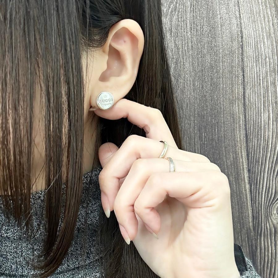 GUCCI 片耳ピアス GUCCI 片耳ピアス グッチ ピアス 片耳 丸型 スタッド レディース