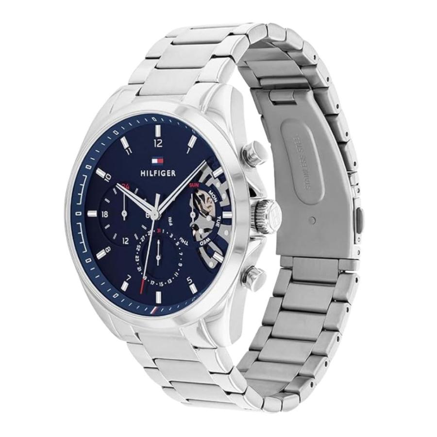 TOMMY HILFIGER（トミー・ヒルフィガー） 腕時計 メンズ 44mm ネイビー