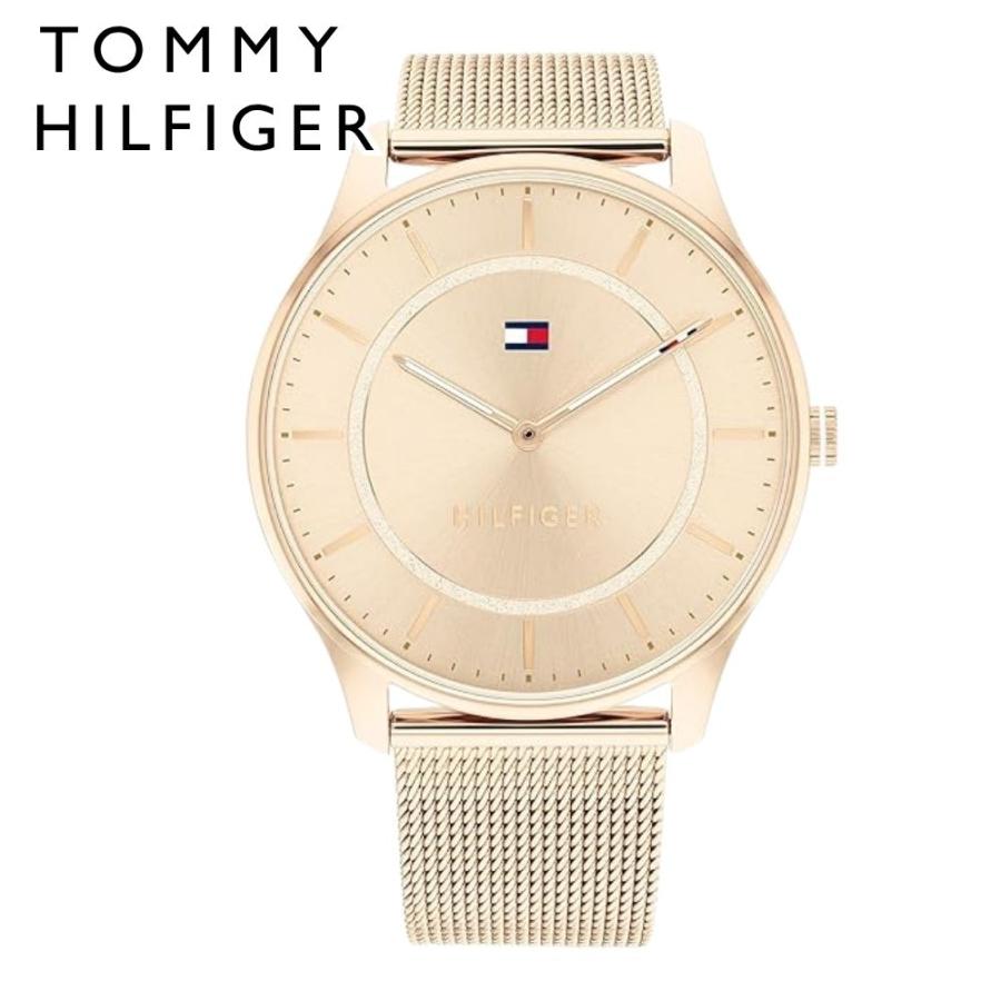 TOMMY HILFIGER トミーヒルフィガー 腕時計 レディース メッシュ ゴールド ブレスレット ブランド 時計 女性用 クリスマス ...