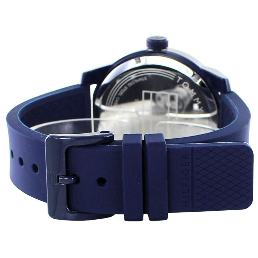 【新品】トミーヒルフィガー 腕時計 メンズ シリコンベルト ブルー TOMMY HILFIGER トミーヒルフィガー 腕時計 手表 メンズ