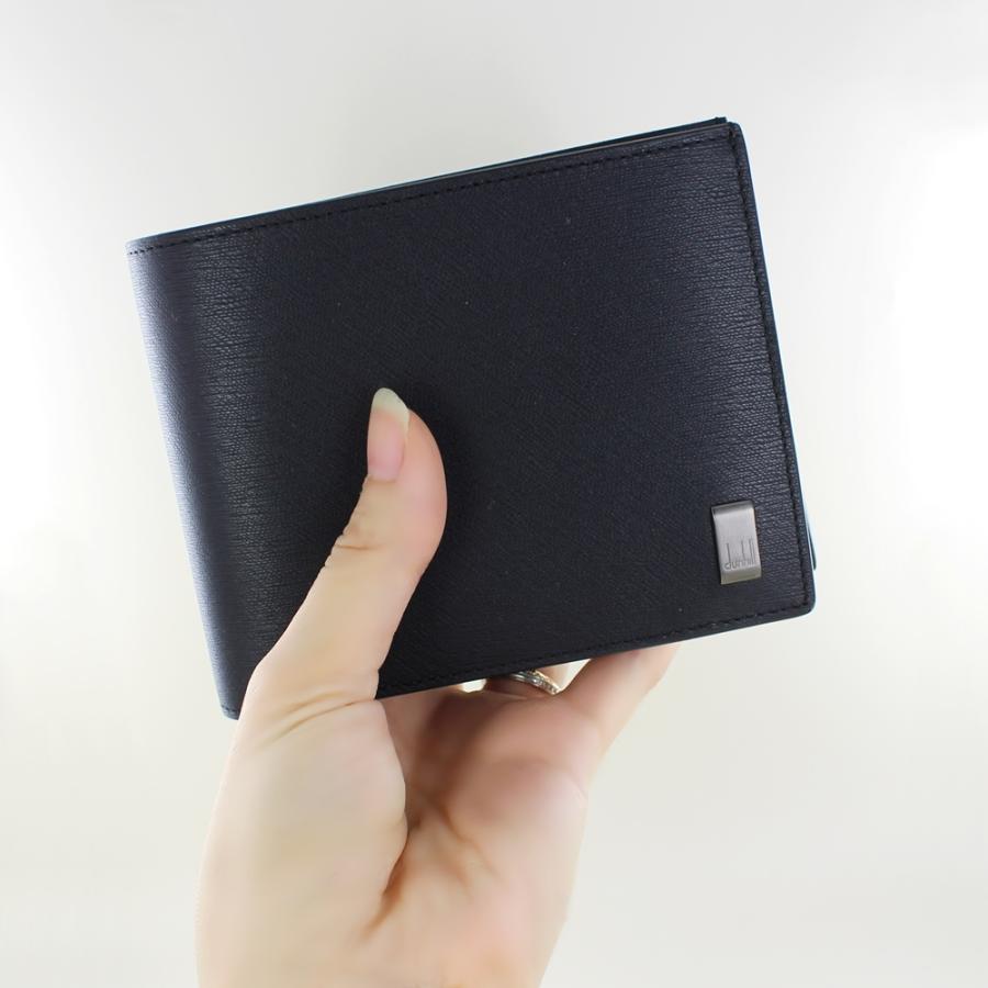dunhill ダンヒル メンズ 二つ折り財布 革 財布 ブランド 誕生日