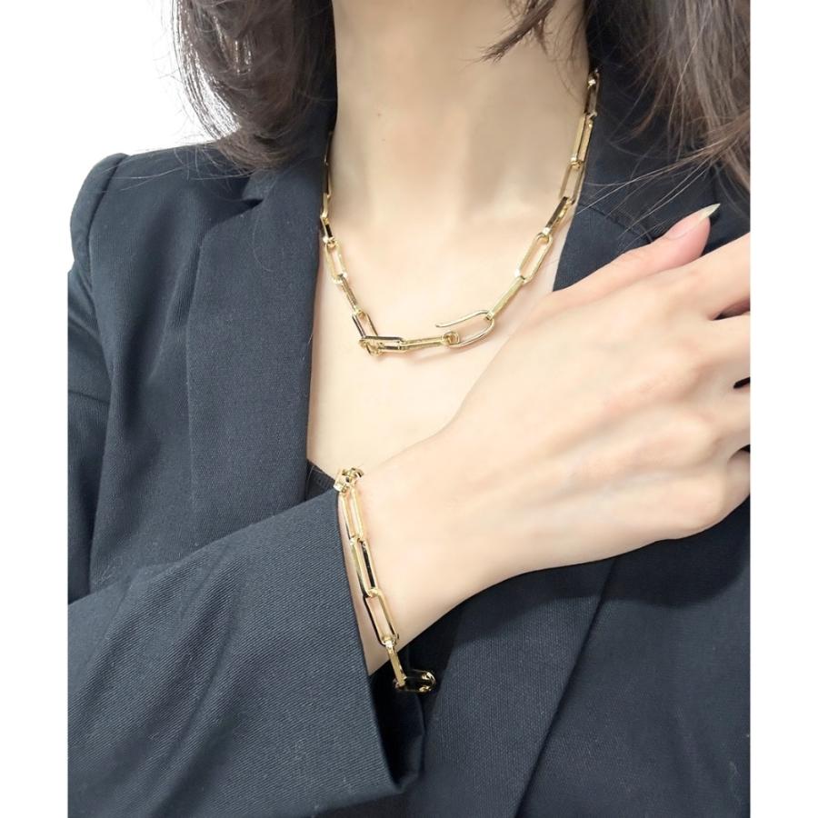 1AR ウノアエレゴージャスゴールドカラーネックレスブレスレット
