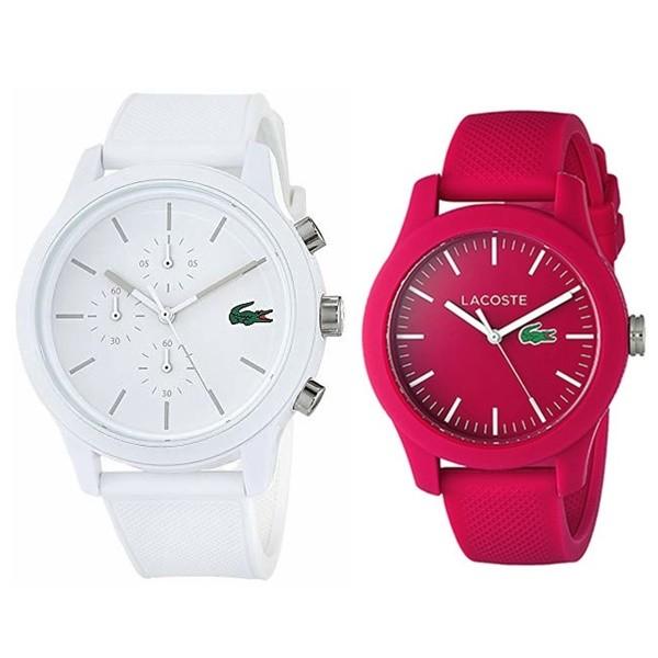 独特の素材 レディース メンズ ペアウォッチ ラコステ ペアbox付 大人 22 プレゼント クリスマス 記念日 腕時計 ピンク 白 カジュアルウォッチ ペアウォッチ Www Angelguardians Org
