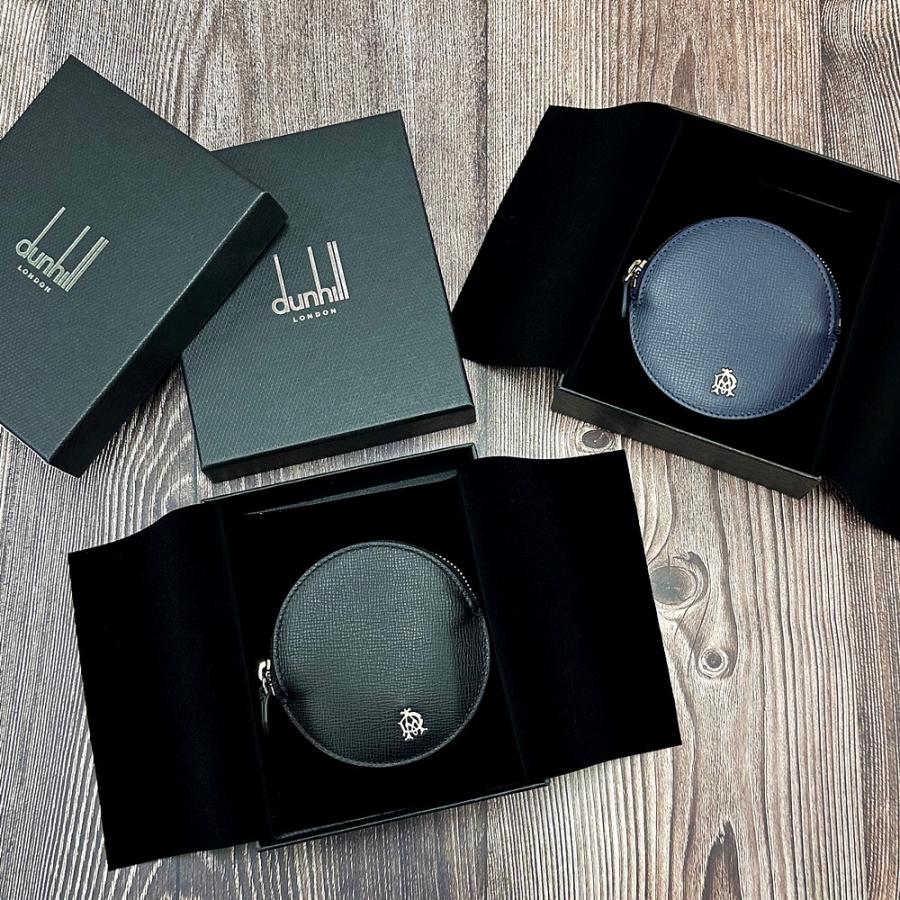 dunhill ダンヒル 小銭入れ コインケース 革 本革 スリム 丸型 dunhill ダンヒル 小銭入れ コインケース 革 本革 スリム 丸型