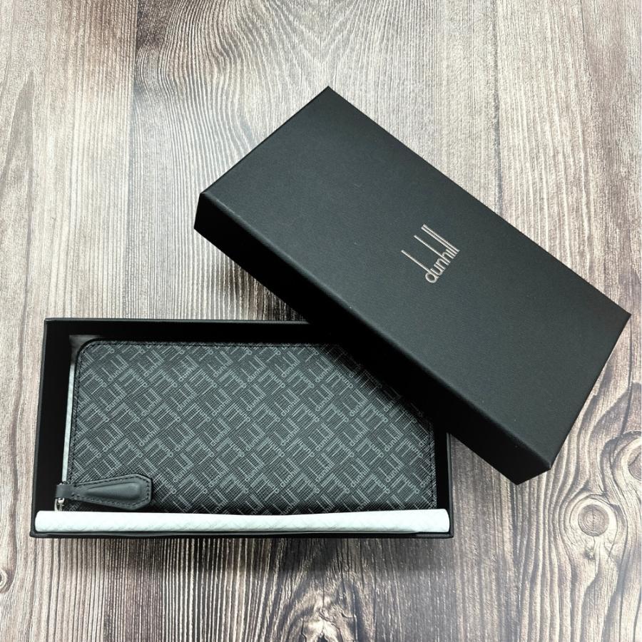 ダンヒル　長財布と小銭入れ dunhill（ダンヒル） 長財布 小銭入れ付 バーリントン レザー メンズ