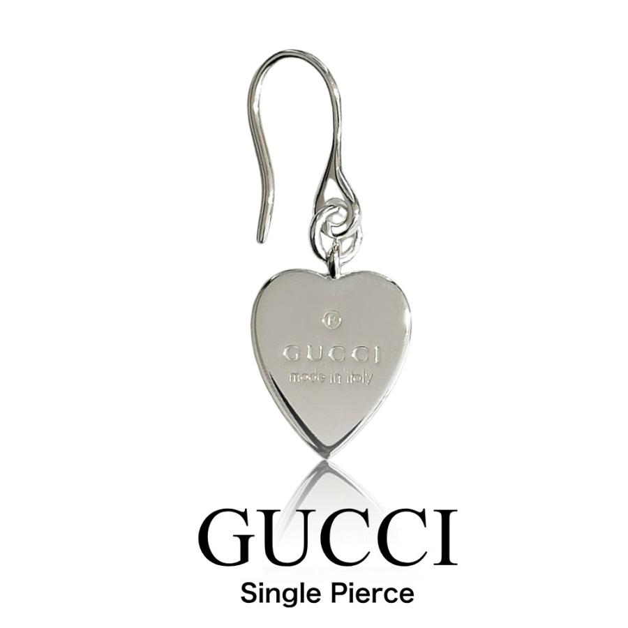 GUCCI（グッチ） 片耳ピアス ピアス 片耳 レディース ハート フック 