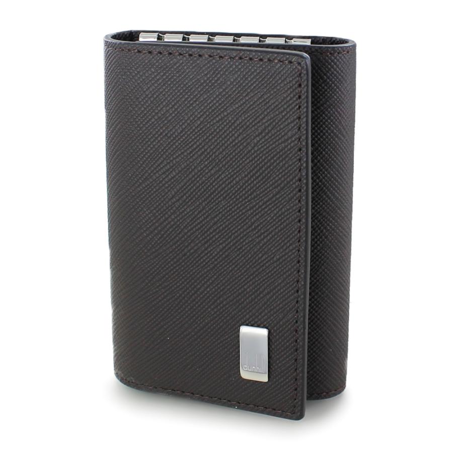 DUNHILL 6連キーケース　本革 ダンヒル シグネチャー キーケース メンズ 父の日 ブランド 革