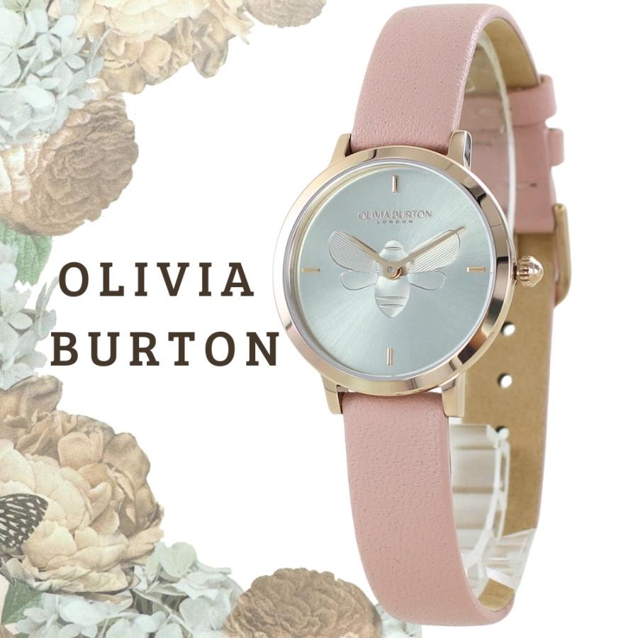 OLIVIA BURTON 腕時計 ピンク レザー Wonderland 30mm Rose Gold & Pink Leather Strap Watch