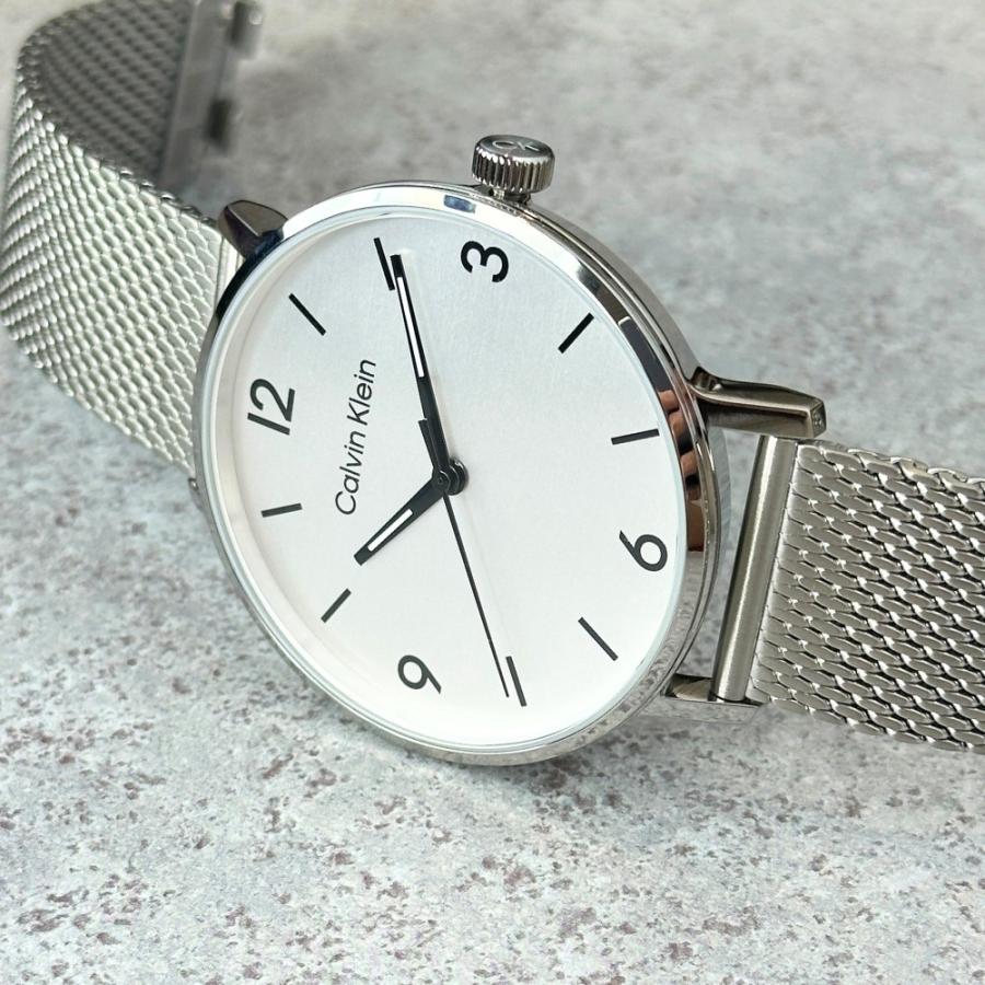ck Calvin Klein カルバンクライン 腕時計 正規品 5年保証 ショッパー付き メンズ レディース メッシュベルト 爆買 成人 ...