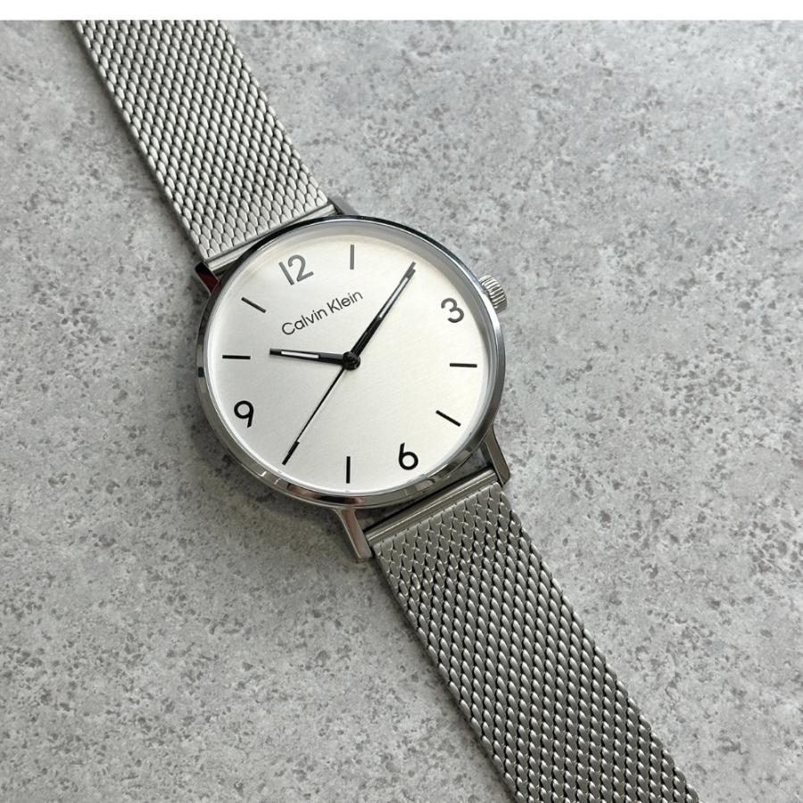 ck Calvin Klein カルバンクライン 腕時計 正規品 5年保証 ショッパー付き メンズ レディース メッシュベルト 爆買 成人 ...