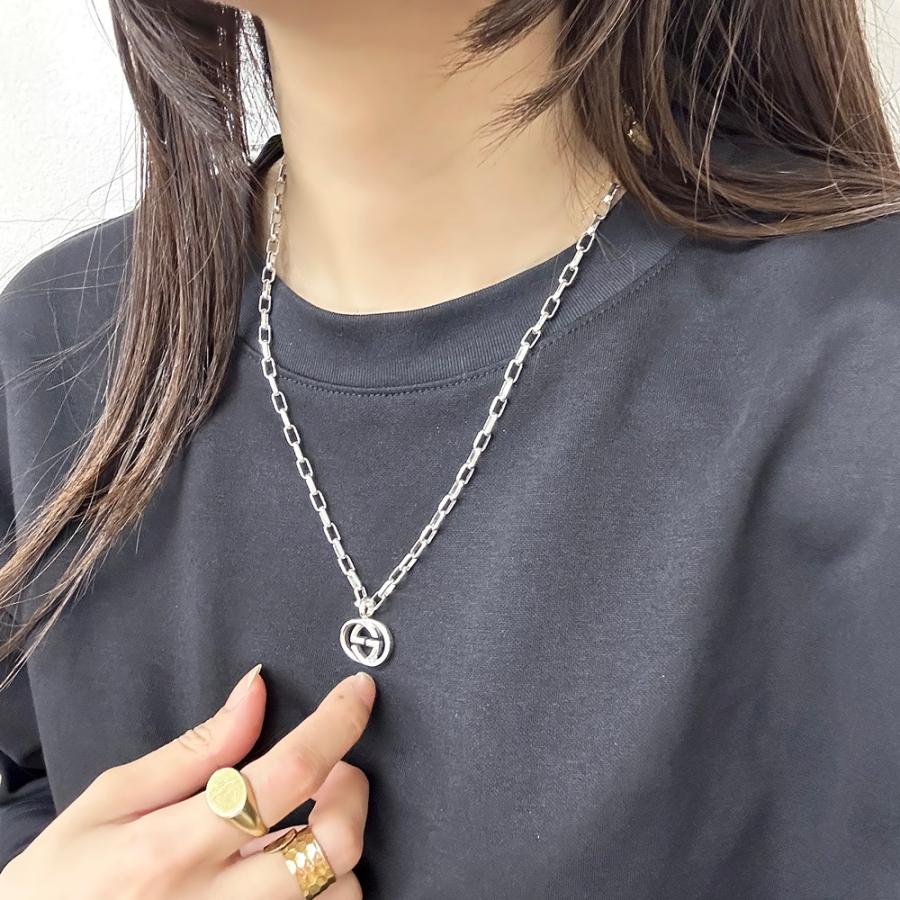 GUCCI グッチ ペアネックレス ブランド シルバー925 ペアギフト GUCCI グッチ ペアネックレス ブランド シルバー925 ペアギフト