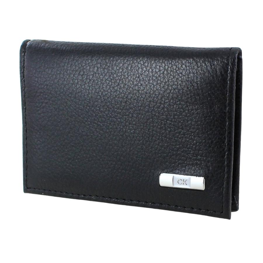 ck Calvin Klein カルバンクライン カードケース メンズ 名刺入れ 革