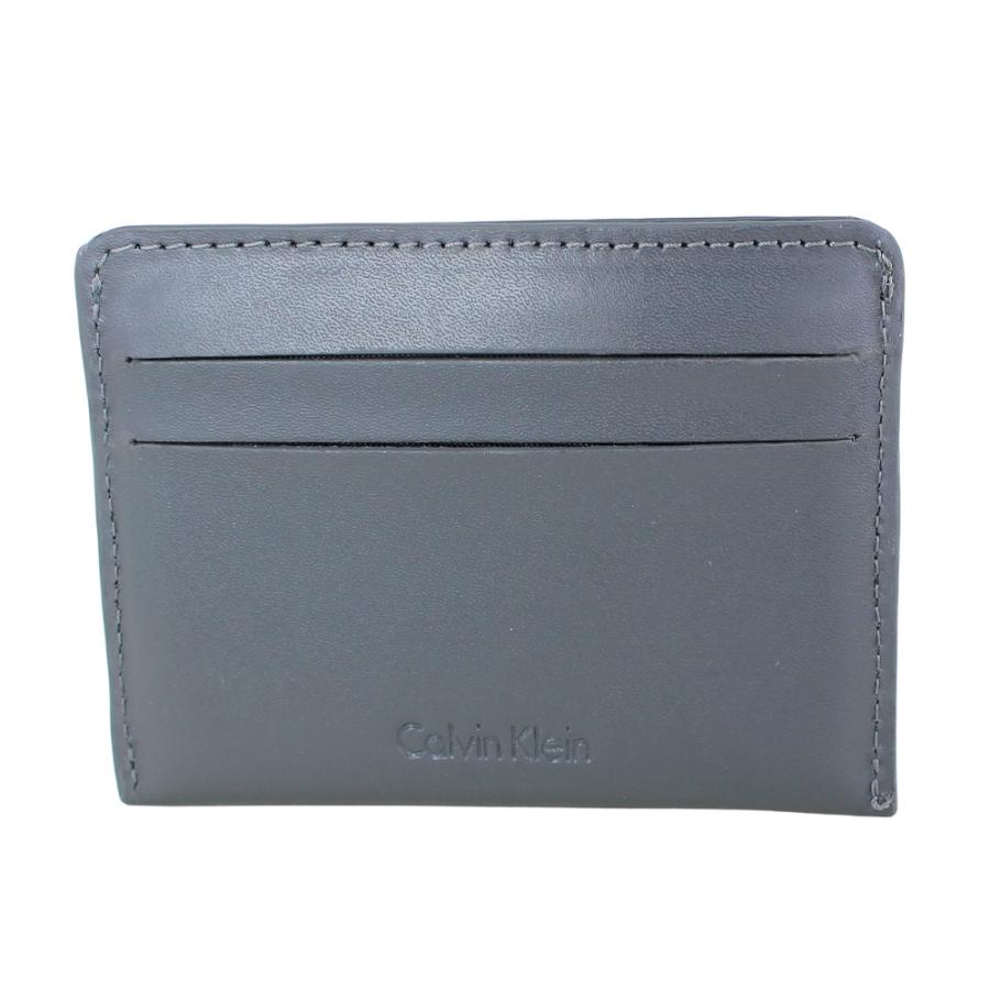 ck Calvin Klein カルバンクライン カードケース メンズ 革 本革
