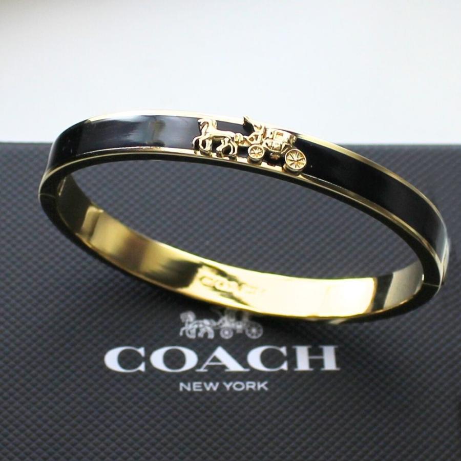 COACH（コーチ） バングル ブレスレット レディース ブランド ブラック