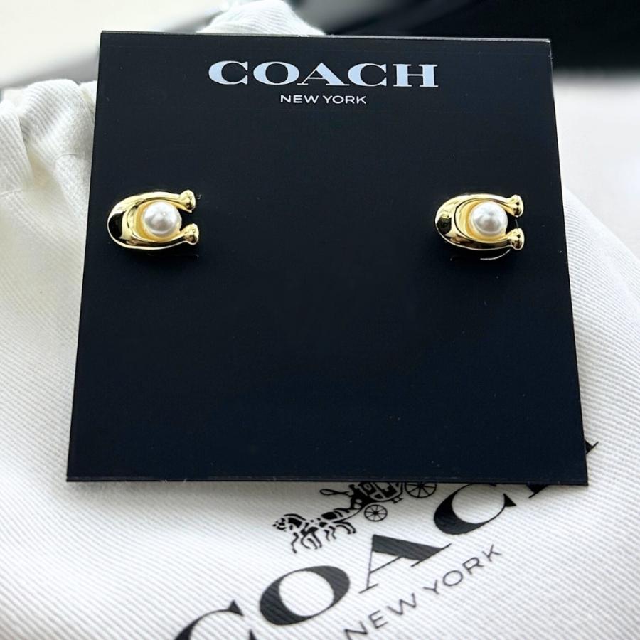 COACH（コーチ） ラッピング済 ギフトセット レディース ピアス