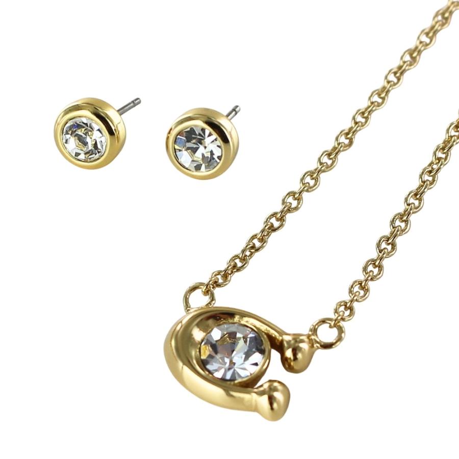 COACH（コーチ） ネックレス ピアス レディース 2点セット ブランド 