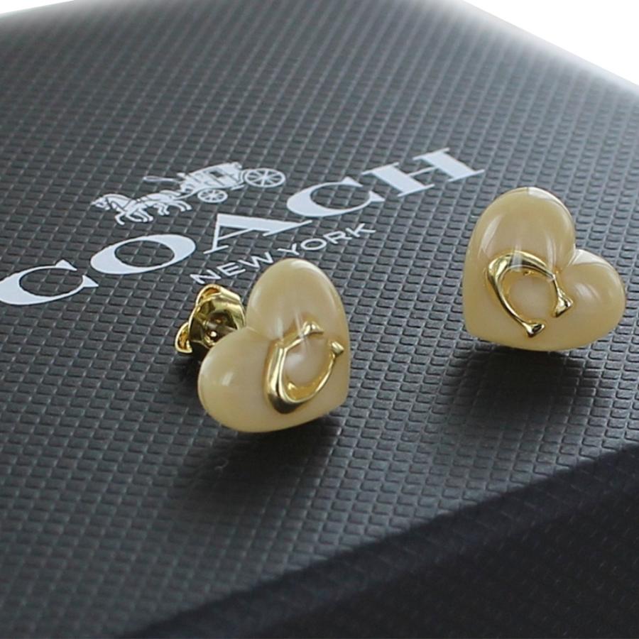COACH（コーチ） ラッピング済 ギフトセット レディース ハート ピアス