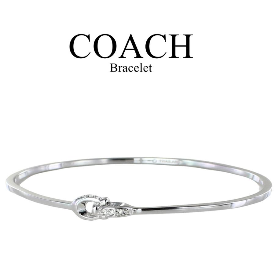 COACH（コーチ） バングル ブレスレット シルバー レディース ブランド 