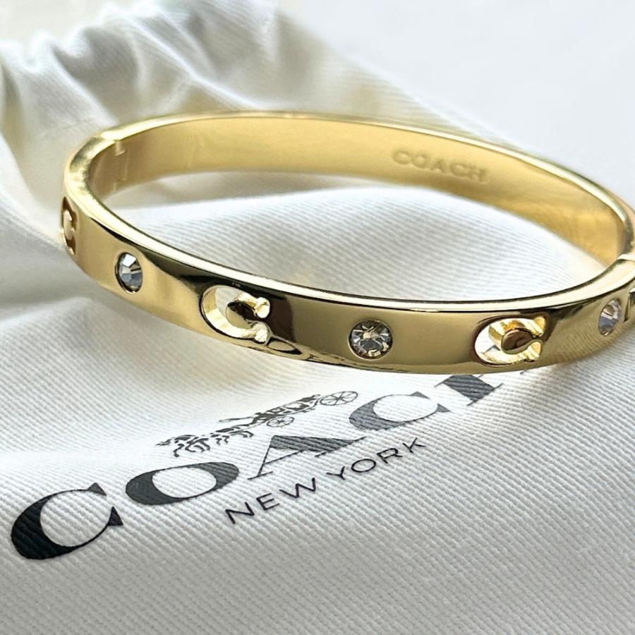 COACH（コーチ） バングル ゴールド ブレスレット レディース ブランド