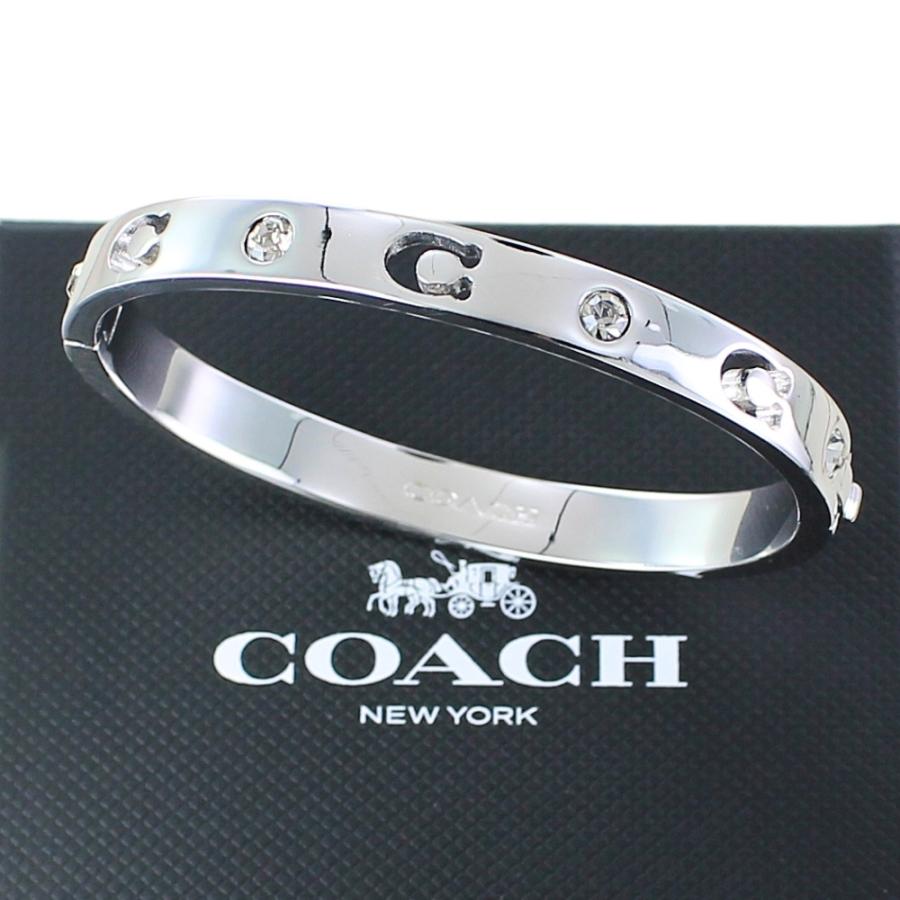 COACH（コーチ） ラッピング済 ギフトセット バングル シルバー 