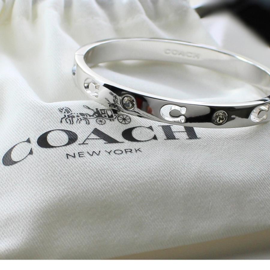COACHバングル(シルバー) COACH（コーチ） バングル レディース Cモチーフ ブレスレット