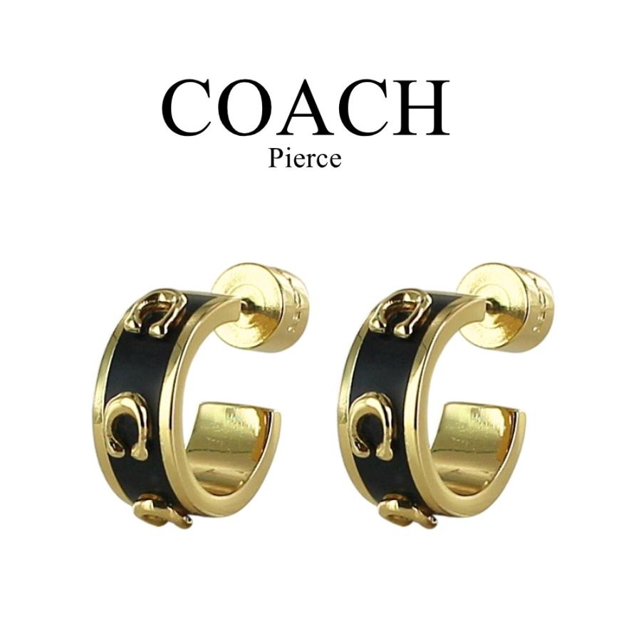 新品　定価15,400円　コーチピアス COACH（コーチ） ピアス レディース 両耳ピアス フープ ゴールド