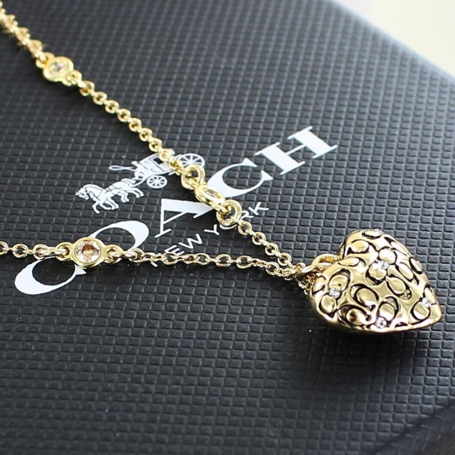 コーチCOACHネックレスハートCネックレス COACH（コーチ） 【並行輸入品】コーチ ネックレス チェーン