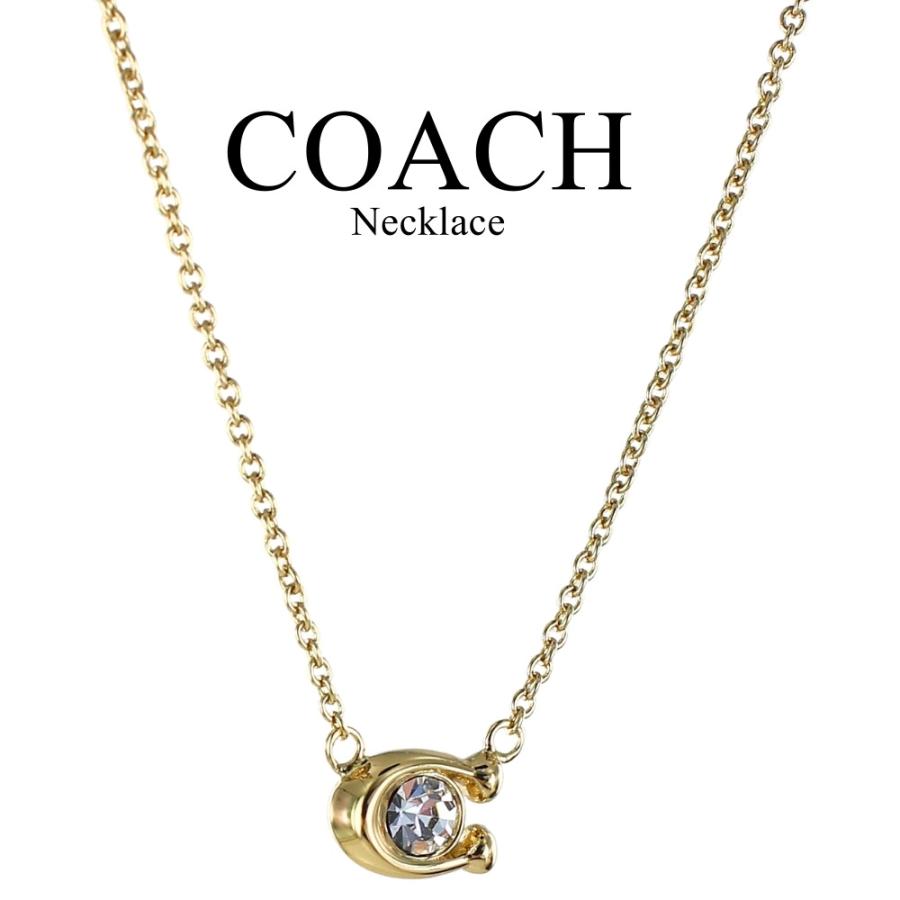 COACH（コーチ） ロゴ ネックレス レディース おしゃれ アクセサリー 