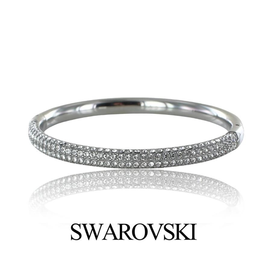 SWAROVSKI ショッパー付き スワロフスキー バングル ブレスレット