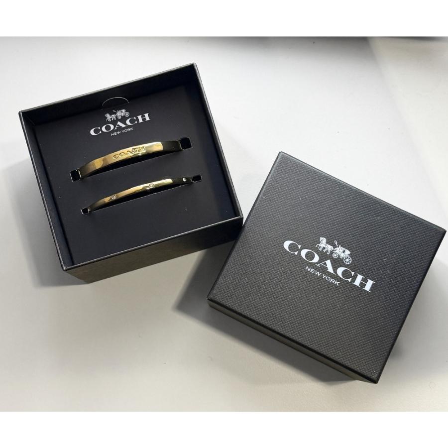 COACH（コーチ） バングル レディース ゴールド 2本セット 