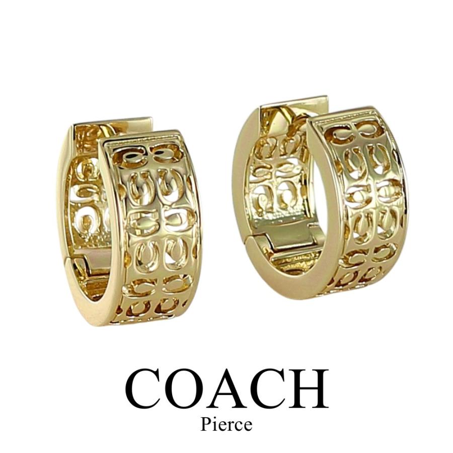 COACH（コーチ） ピアス レディース ゴールド フープピアス ブランド 