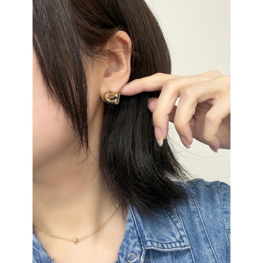 COACH（コーチ） ピアス レディース ゴールド かわいい スタッドピアス