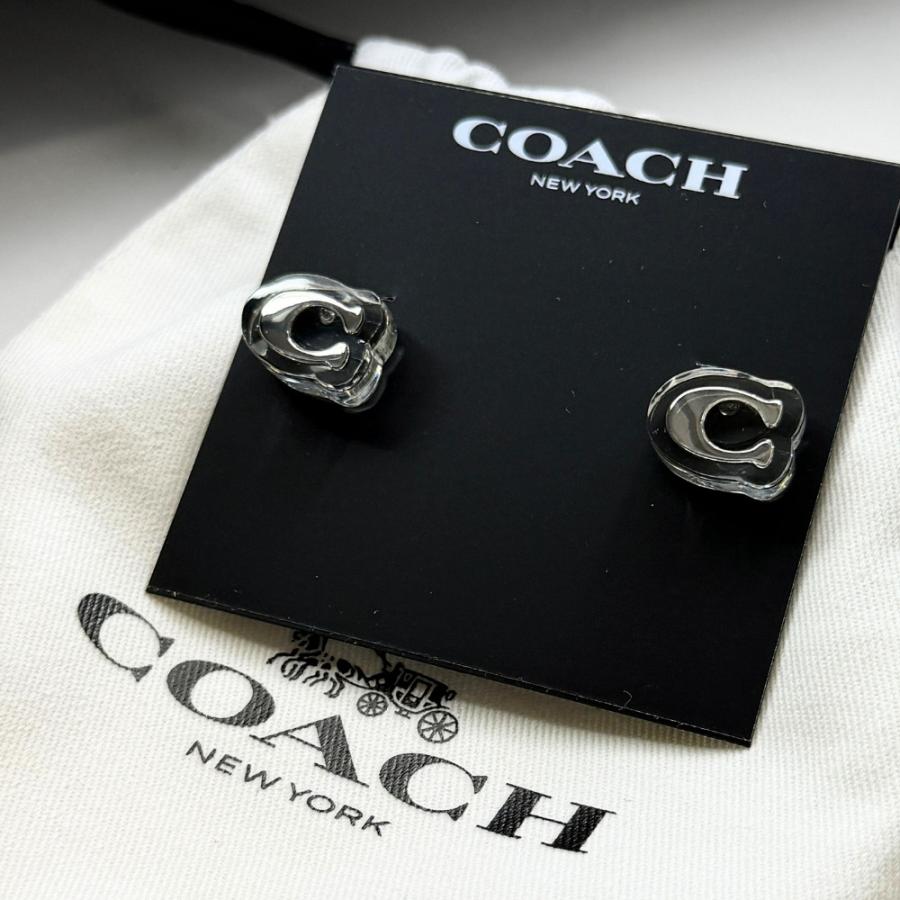 coach銀ピアス COACH（コーチ） ピアス レディース シルバー かわいい スタッドピアス