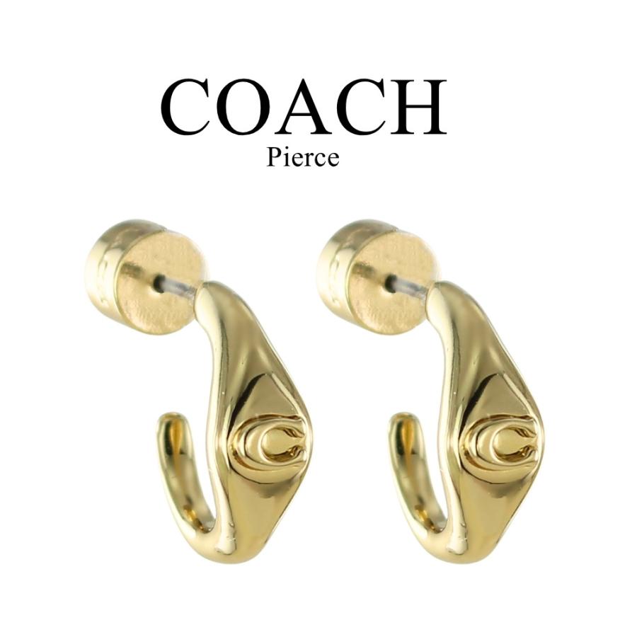 COACH（コーチ） ピアス レディース 両耳ピアス ゴールド 可愛い 