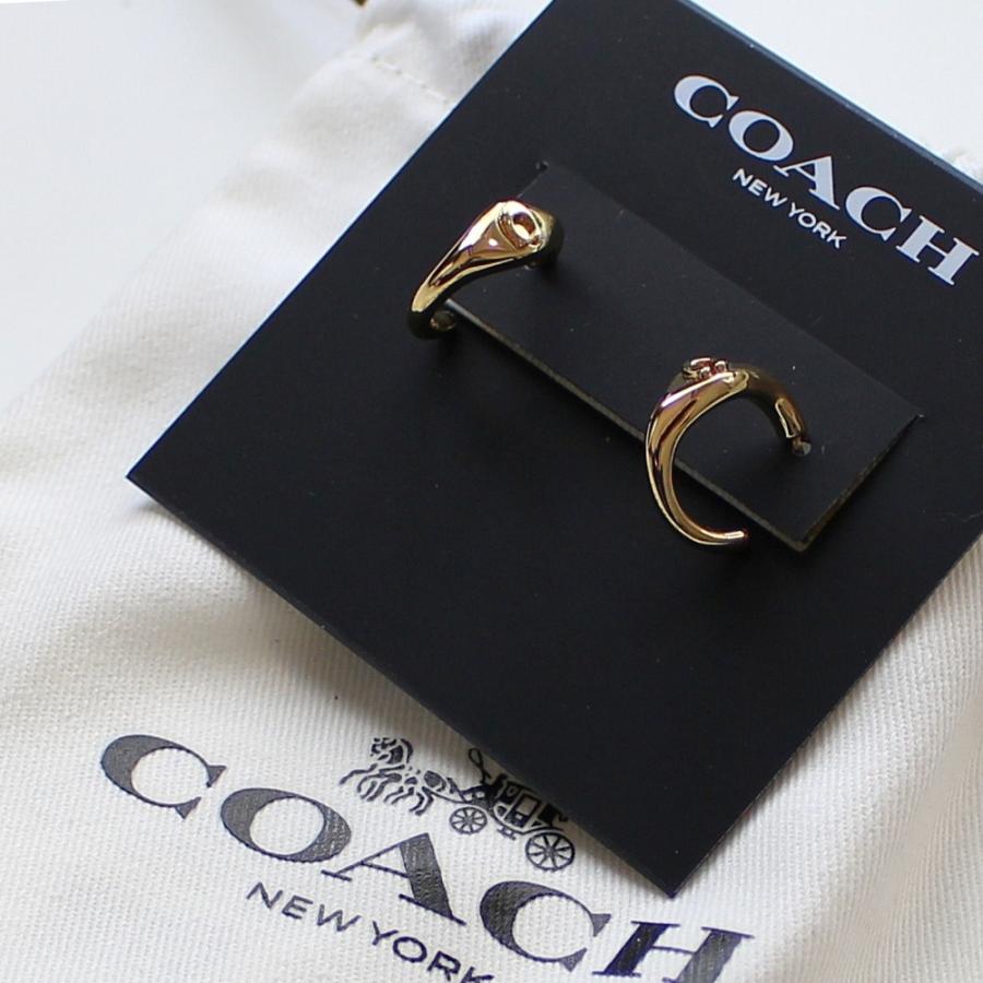 COACH（コーチ） ピアス レディース 両耳ピアス ゴールド 可愛い 