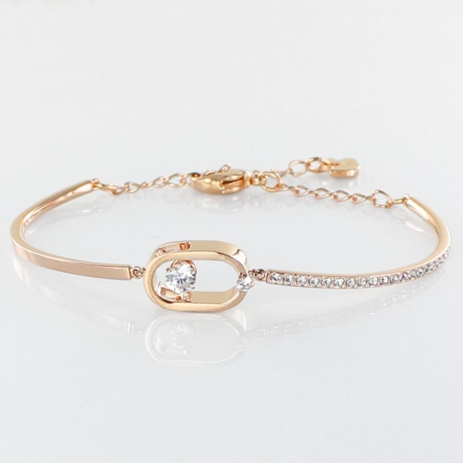 新品未使用❣❣️Swarovski ブレスレット スワロフスキー ピンクゴールド 箱 SWAROVSKI（スワロフスキー） ラッピング済 ギフトセット ショッパー