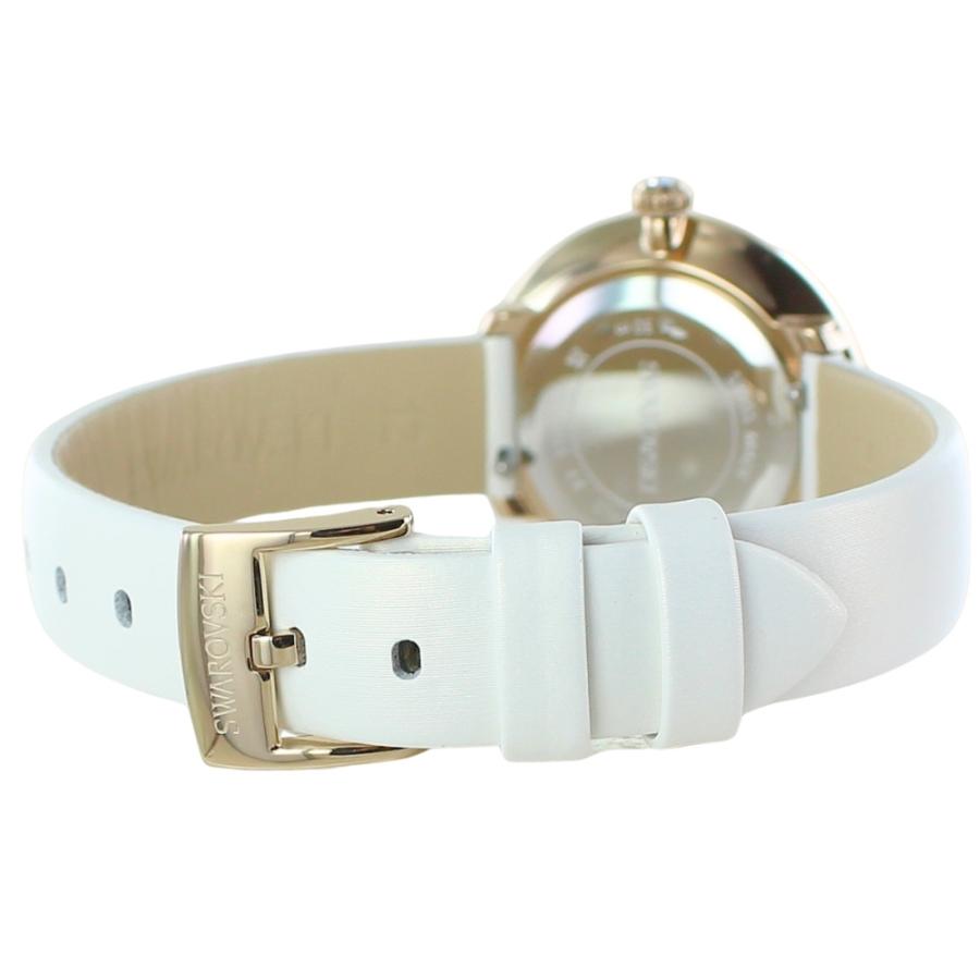 SWAROVSKI（スワロフスキー） 腕時計 レディース 上品 ホワイトレザー