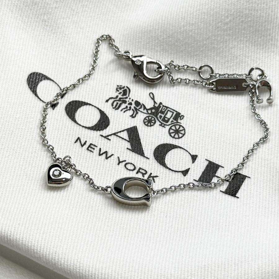 COACH（コーチ） ブレスレット レディース シルバー かわいい 女性