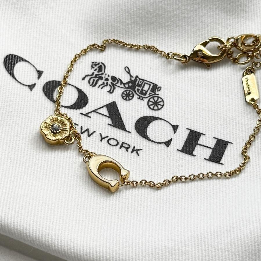 COACH（コーチ） ブレスレット レディース ゴールド かわいい 女性
