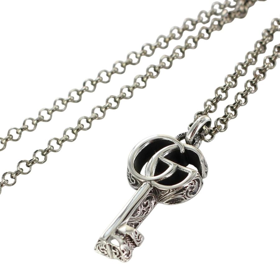GUCCI（グッチ） ネックレス ダブルG キー ペンダント レディース