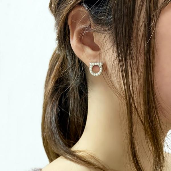 FERRAGAMO パール ピアス レディース サルバトーレ フェラガモ FERRAGAMO パール ピアス レディース サルバトーレ フェラガモ